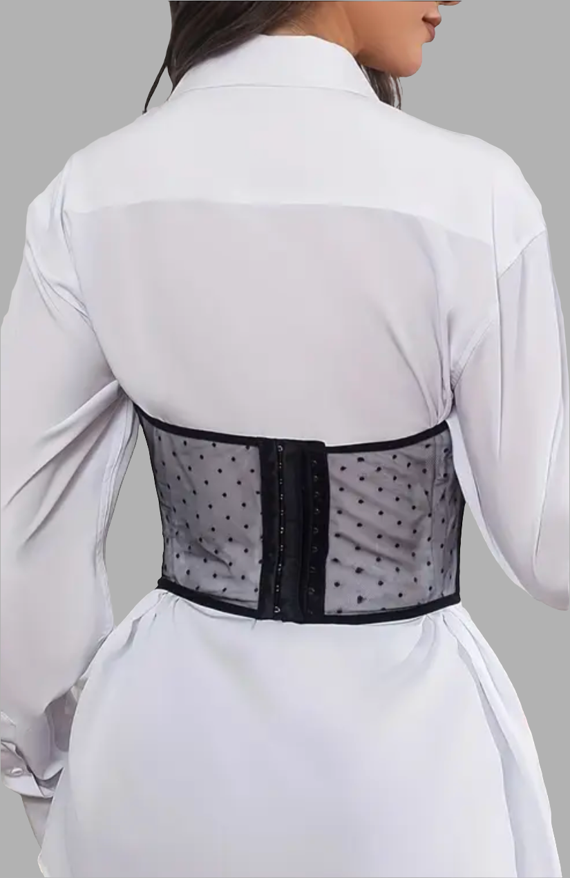Trendy Elegant Polkadot Corset