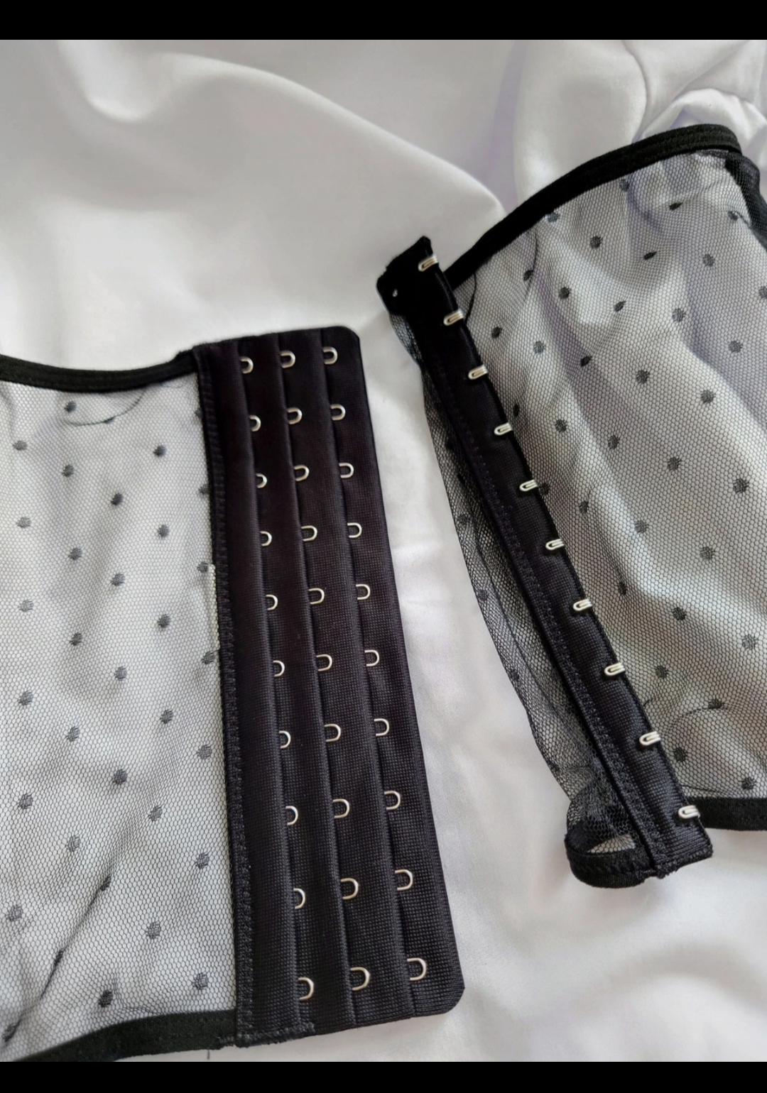 Trendy Elegant Polkadot Corset