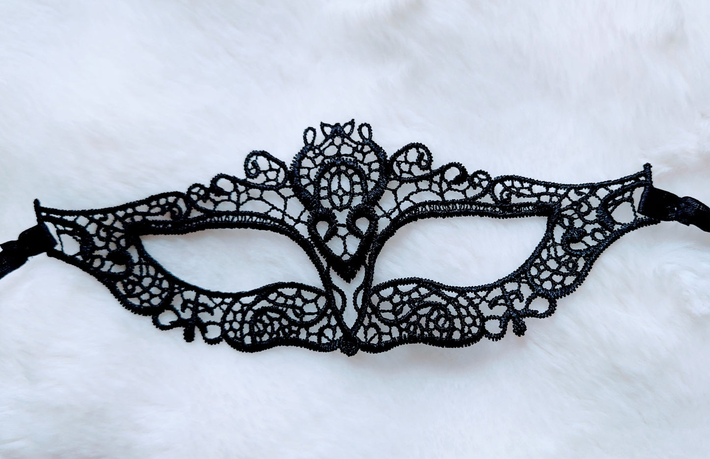 Elegant Sexy Black Lace Eye Mask.