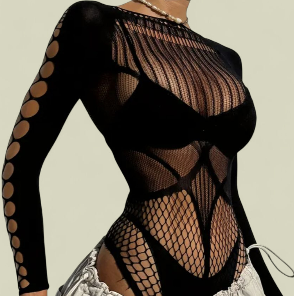 Trendy Sexy Elegant Bodysuit.